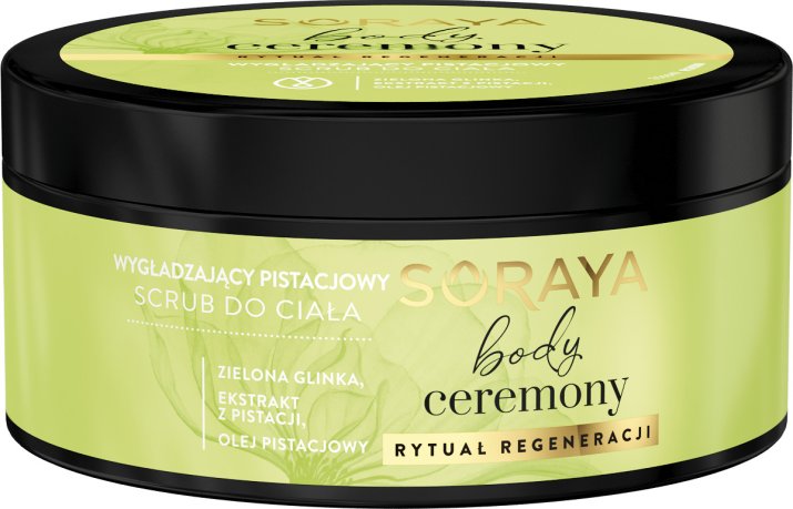 Wygładzający pistacjowy scrub do ciała SORAYA Body Ceremony (1)
