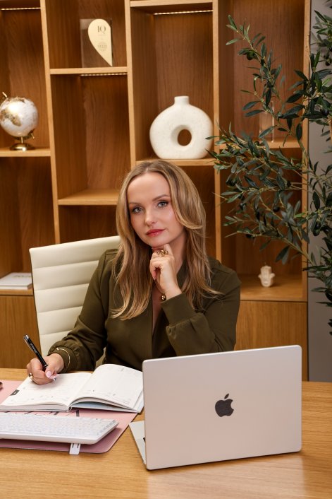 Katarzyna Wołek, właścicielka marki VEZZI i Prezes Zarządu 2
