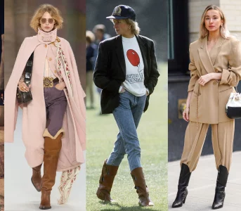 Tucked-in pants powracają. Już Lady Diana nosiła spodnie właśnie wnbsp;ten sposób
