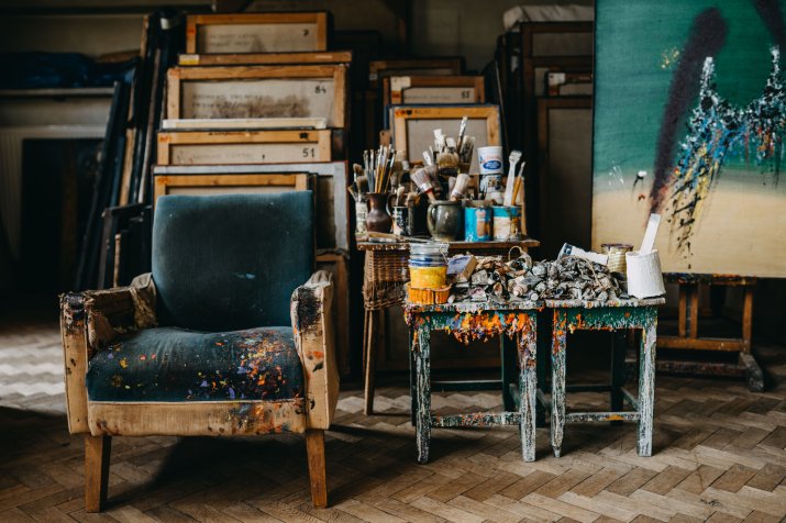 Pracownia Malarska Rajmunda Ziemskiego_Fundacja Rajmunda Ziemskiego_Ziemski Art_fot. Anita Wąsik-Płocińska